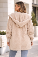 Beige Cloud Sherpa Coat