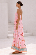 Ciao Bella Dolce Vita Strapless Maxi Dress