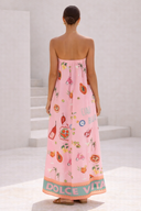 Ciao Bella Dolce Vita Strapless Maxi Dress
